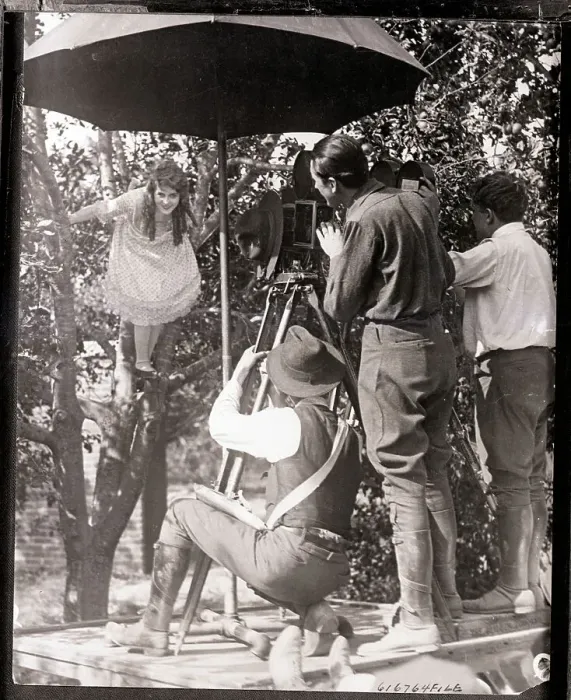 Framed Print : Mary Pickford in Tree