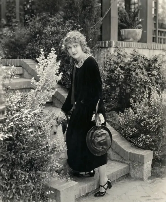 Framed Print : Mary Pickford Walking Up Stairs Framed Print : Mary Pickford Walking Up Stairs