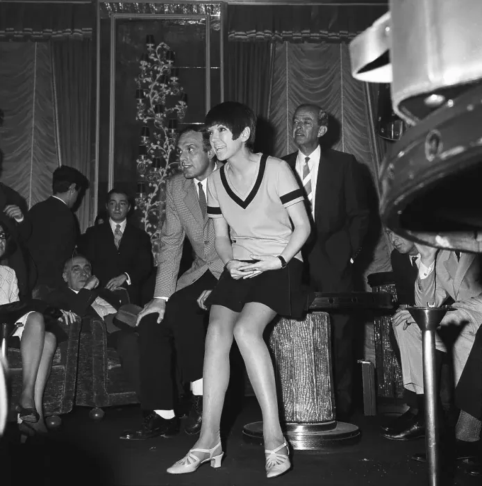 Framed Print : Mary Quant at Shop Opening Framed Print : Mary Quant at Shop Opening