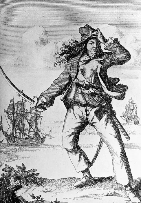Framed Print : Mary Read, Woman Pirate Of West Indies Framed Print : Mary Read, Woman Pirate Of West Indies