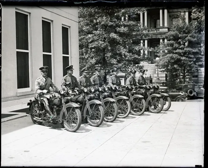 Framed Print : Maryland State Troopers