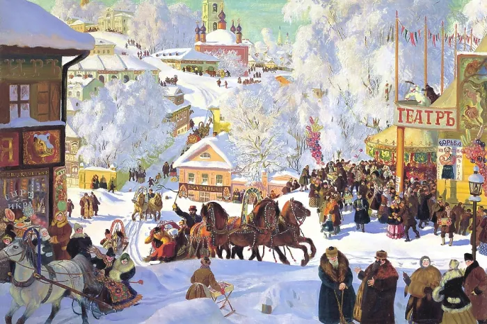 Framed Print : Maslanitsa; Shrovetide Framed Print : Maslanitsa; Shrovetide
