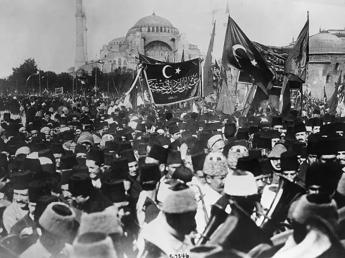 Framed Print : Mass Demonstration W / Banners In Turkey Framed Print : Mass Demonstration W / Banners In Turkey