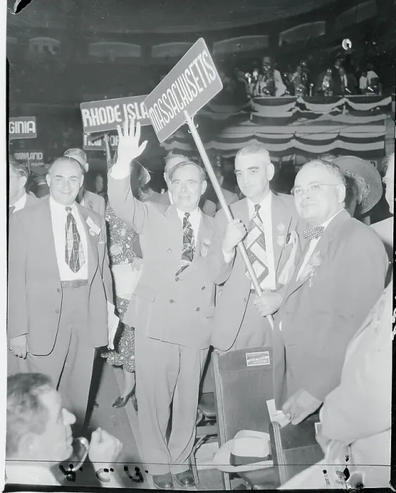Framed Print : Massachusetts Representatives Waving Framed Print : Massachusetts Representatives Waving