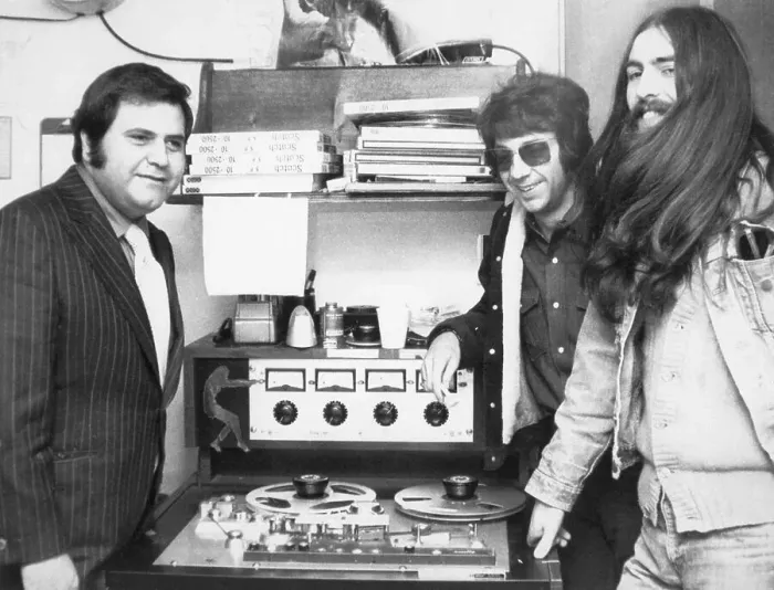 Framed Print : Mastering of George Harrison's All Things Must Pass