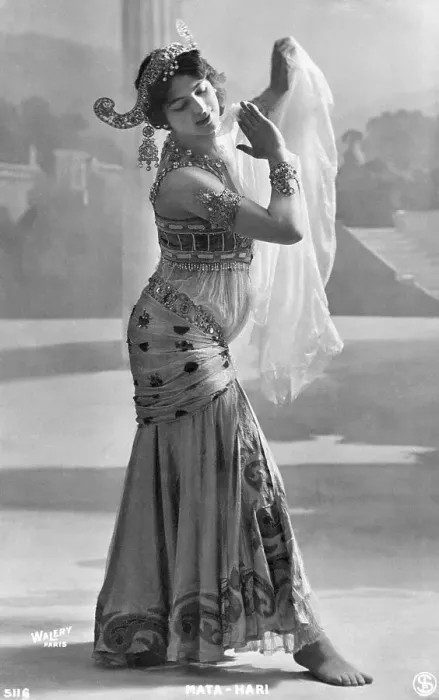 Framed Print : Mata Hari In Her Dancing Costume