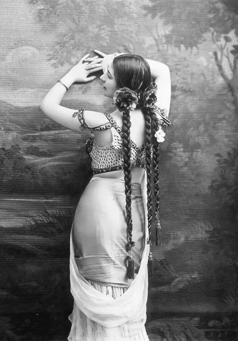 Framed Print : Mata Hari Facing Wall Framed Print : Mata Hari Facing Wall
