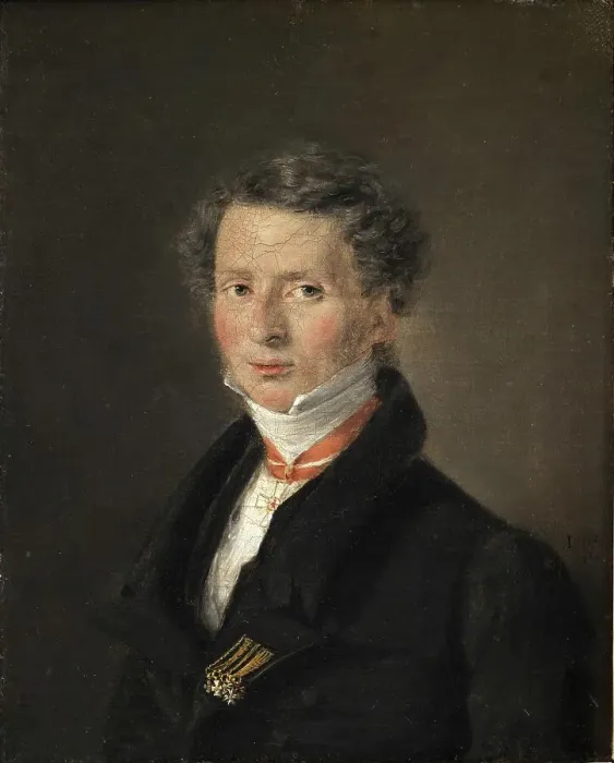 Framed Print : Mathias Friis von Irgens-Bergh, Charge d'Affaires in Dresden c. 1824, Saxony, Germany, Historical, digitally restored reproduction from an 18th or 19th century original Framed Print : Mathias Friis von Irgens-Bergh, Charge d'Affaires in Dresden c. 1824, Saxony, Germany, Historical, digitally restored reproduction from an 18th or 19th century original