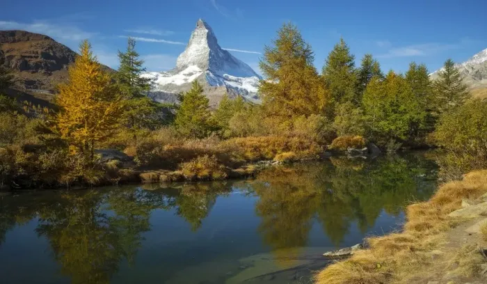 Framed Print : Matterhorn in Fall Framed Print : Matterhorn in Fall