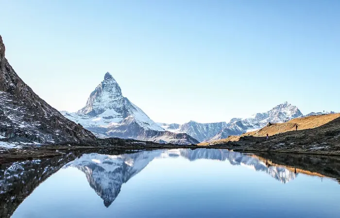Framed Print : Matterhorn reflection in StelliSee Framed Print : Matterhorn reflection in StelliSee