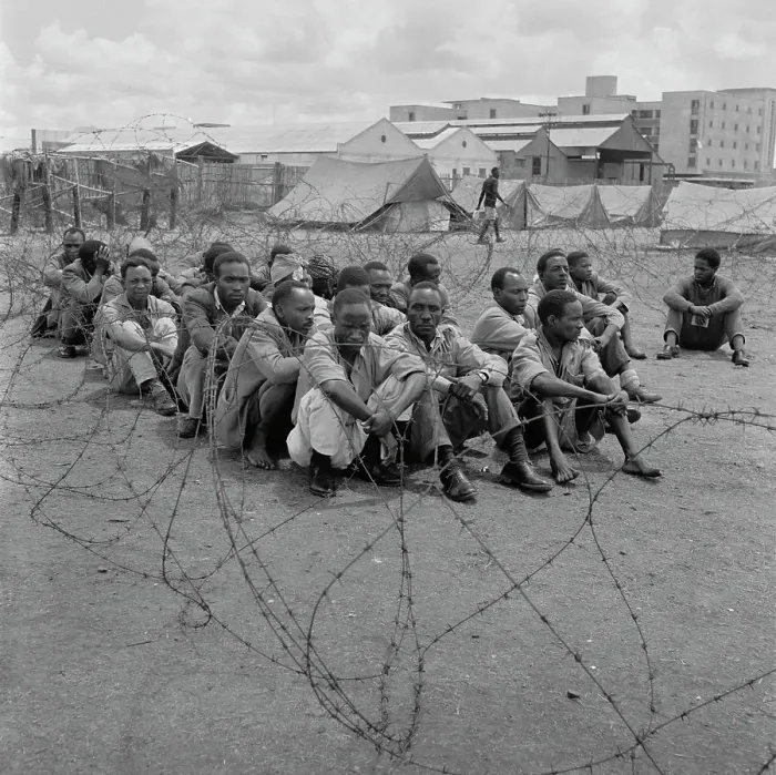 Framed Print : Mau Mau Suspects Framed Print : Mau Mau Suspects