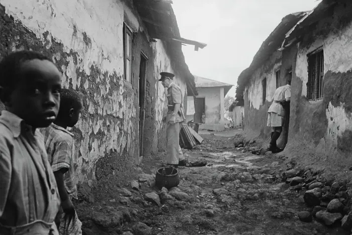 Framed Print : Mau Mau Uprising House Search, 1956 Framed Print : Mau Mau Uprising House Search, 1956