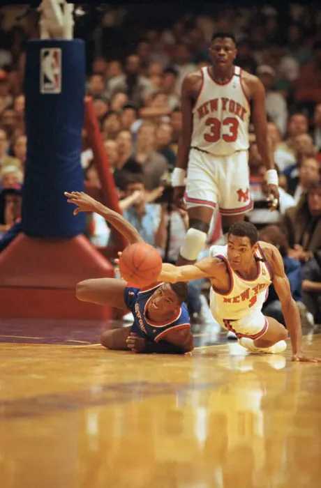 Framed Print : Maurice Cheeks Struggling to Grab Ball Framed Print : Maurice Cheeks Struggling to Grab Ball