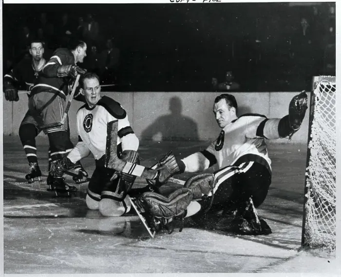 Framed Print : Maurice Richard Skating During Game