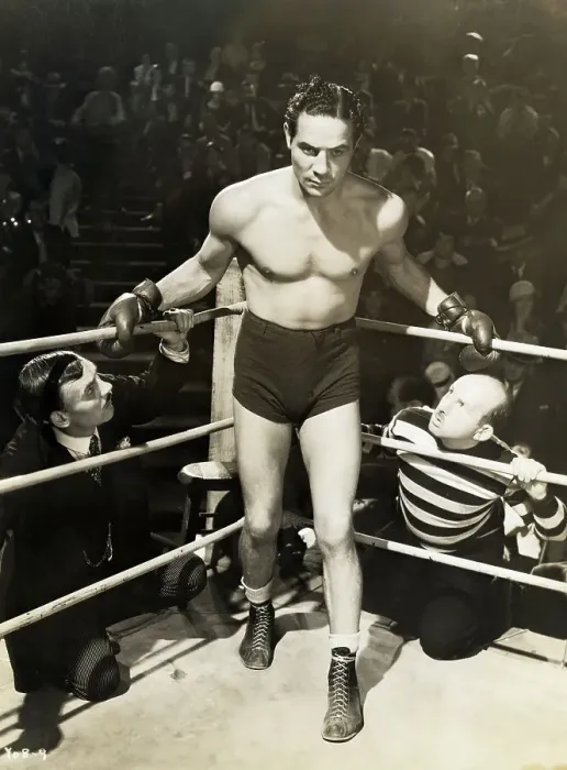 Framed Print : Max Baer In Corner Of Ring (Movie Still)