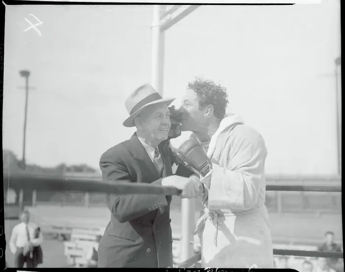 Framed Print : Max Baer and Friend Framed Print : Max Baer and Friend