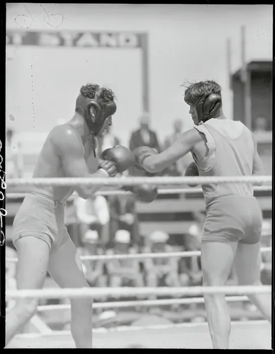 Framed Print : Max Baer Practicing in the Ring Framed Print : Max Baer Practicing in the Ring