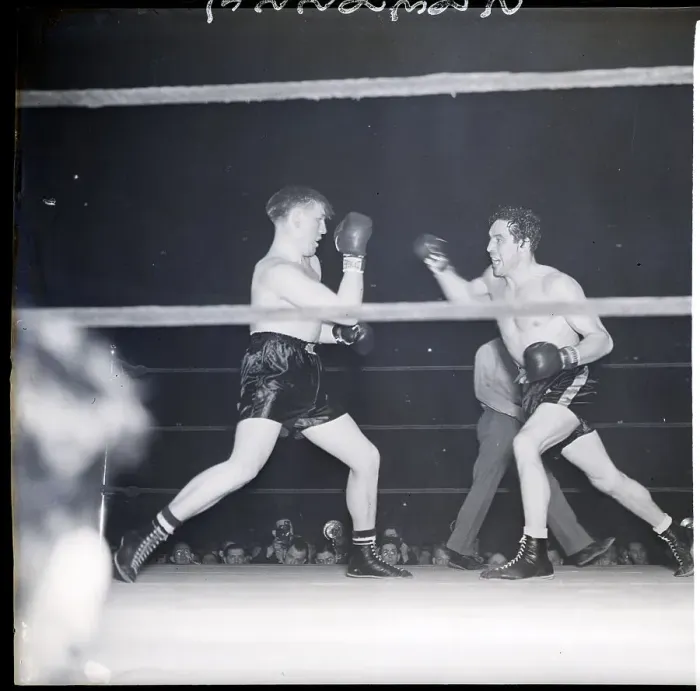Framed Print : Max Baer and Tommy Farr in Action Boxing Framed Print : Max Baer and Tommy Farr in Action Boxing