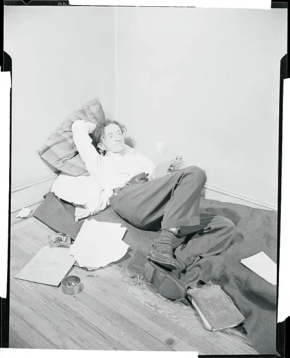 Framed Print : Max Bodenheim Relaxing on a Mattress Framed Print : Max Bodenheim Relaxing on a Mattress
