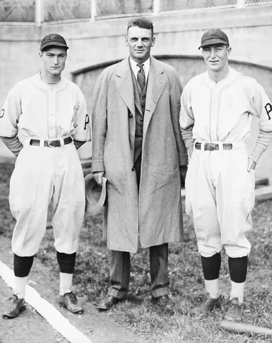 Framed Print : Max Carey with Lloyd and Paul Waner Framed Print : Max Carey with Lloyd and Paul Waner