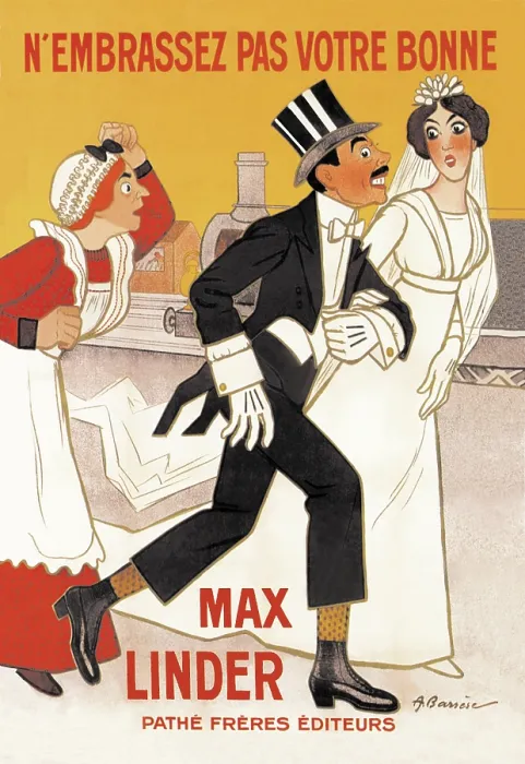 Framed Print : Max Linder Movie Poster