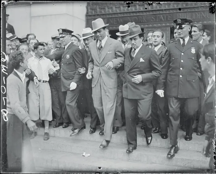 Framed Print : Max Schmeling Leaving After Weighing In Framed Print : Max Schmeling Leaving After Weighing In