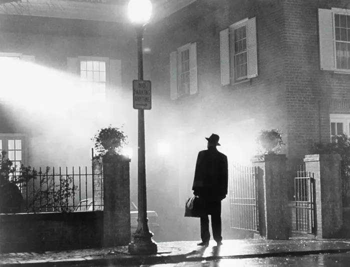Framed Print : Max von Sydow as Father Merrin in The Exorcist Framed Print : Max von Sydow as Father Merrin in The Exorcist
