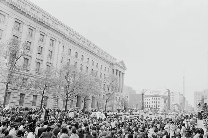 Framed Print : May Day 1971 Protest Framed Print : May Day 1971 Protest