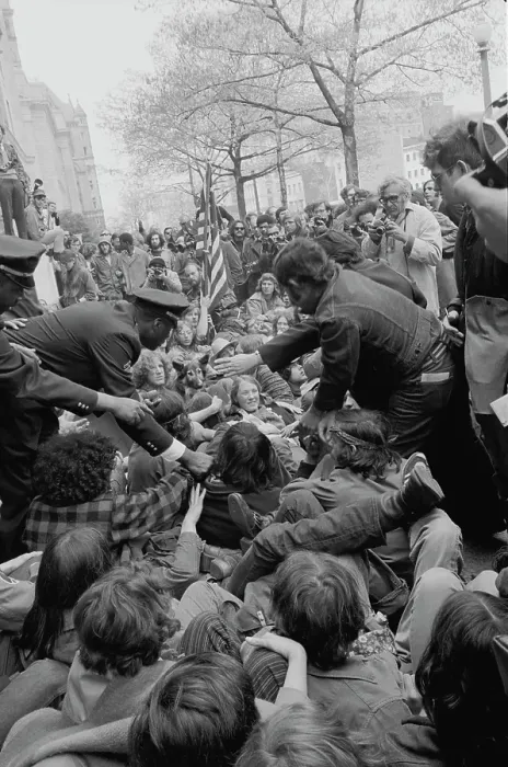 Framed Print : May Day 1971 Protest Framed Print : May Day 1971 Protest