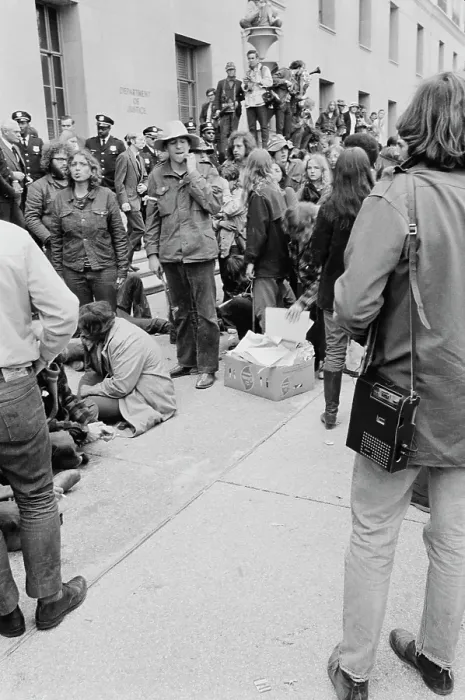 Framed Print : May Day 1971 Protest Framed Print : May Day 1971 Protest