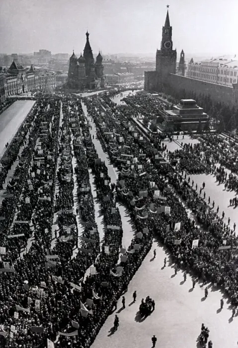 Framed Print : May Day in Red Square Framed Print : May Day in Red Square