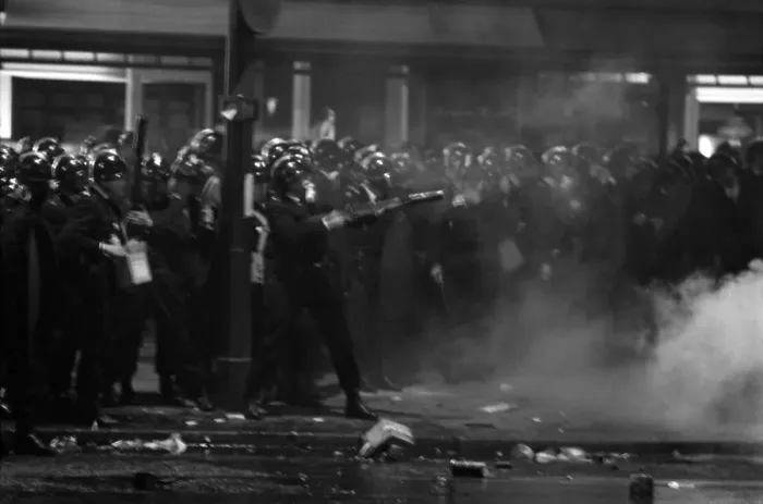 Framed Print : May Riots In Paris Framed Print : May Riots In Paris