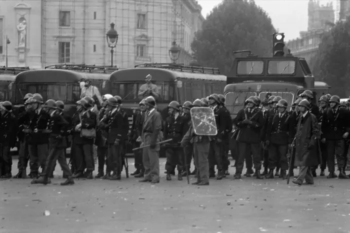 Framed Print : May Riots In Paris Framed Print : May Riots In Paris