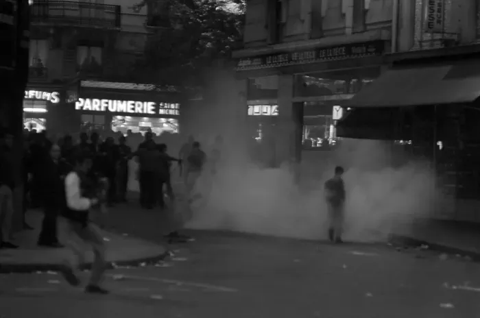 Framed Print : May Riots In Paris Framed Print : May Riots In Paris