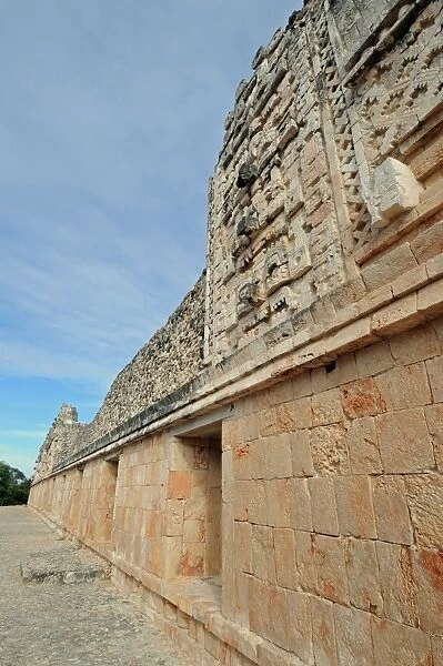 Mayan Nunnery Quadrangle Building