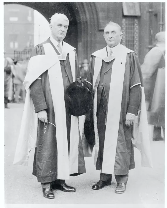Framed Print : Mayo Doctors in Academic Gowns Framed Print : Mayo Doctors in Academic Gowns