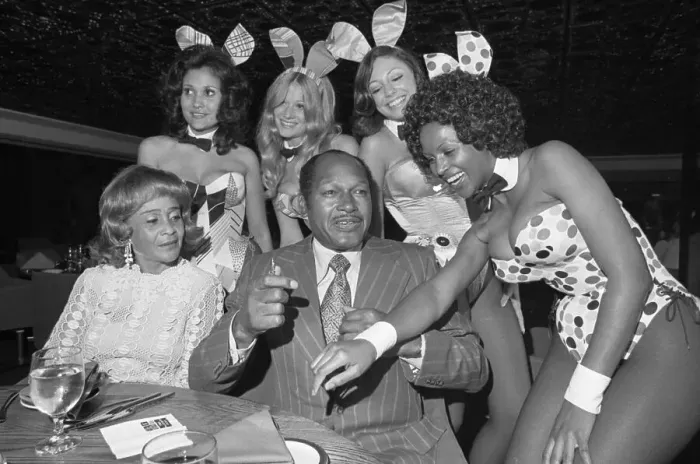 Framed Print : Mayor Bradley Signing Cuff on Playboy Bunny Costume Framed Print : Mayor Bradley Signing Cuff on Playboy Bunny Costume