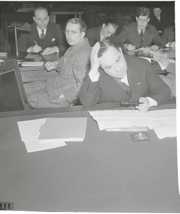 Framed Print : Mayor Fiorello La Guardia in Public Buildings Committee Meeting Framed Print : Mayor Fiorello La Guardia in Public Buildings Committee Meeting