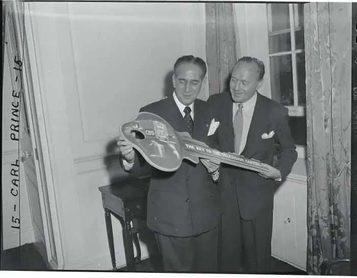 Framed Print : Mayor Impellitteri and Jack Benny Framed Print : Mayor Impellitteri and Jack Benny