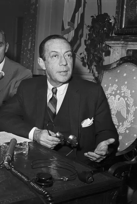 Framed Print : Mayor Robert F. Wagner Sitting at Desk