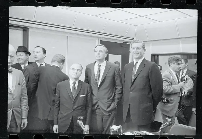 Framed Print : Mayoral Candidates Posing for the Camera Framed Print : Mayoral Candidates Posing for the Camera