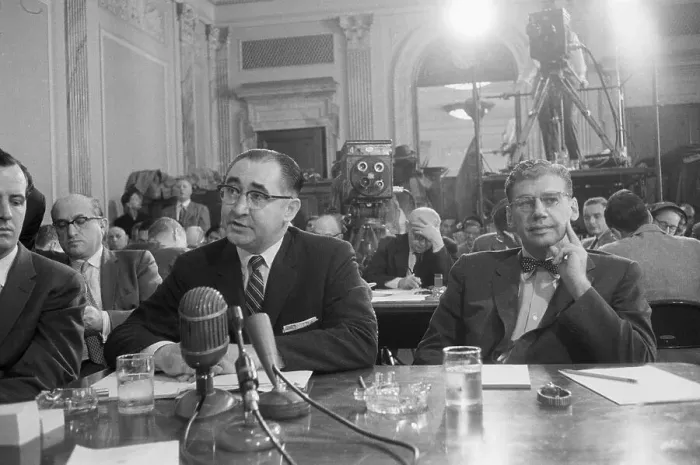 Framed Print : Mazey Testifies On Uaw Issues; Racketeer