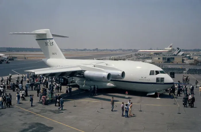 Framed Print : The McDonnell Douglas YC-15 Framed Print : The McDonnell Douglas YC-15