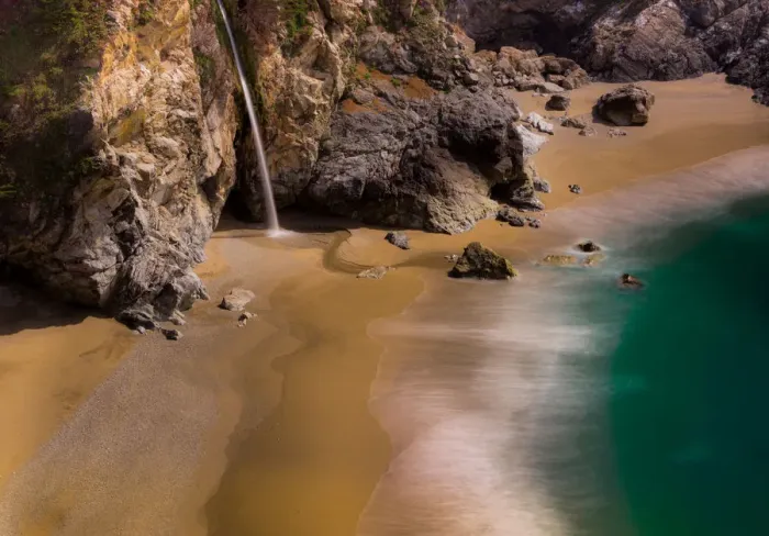 Framed Print : McWay falls