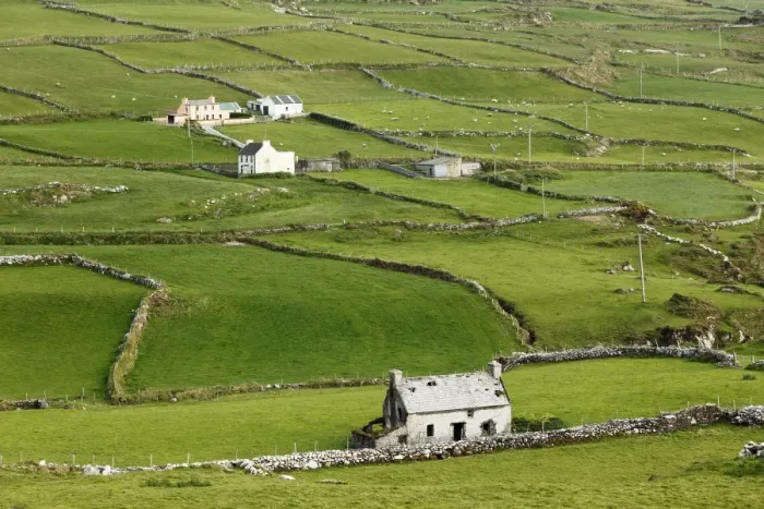 Framed Print : Meadows with walls, Ballaghboy, Beara Peninsula, Cork, Republic of Ireland, British Isles, Europe Framed Print : Meadows with walls, Ballaghboy, Beara Peninsula, Cork, Republic of Ireland, British Isles, Europe