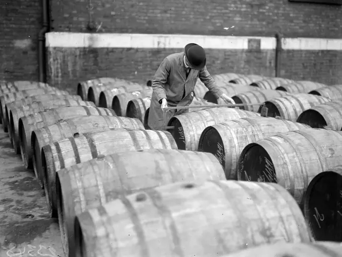 Framed Print : Measuring Barrels Framed Print : Measuring Barrels