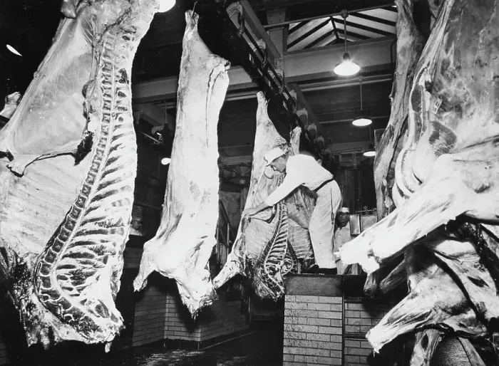 Framed Print : Meat Inspection Framed Print : Meat Inspection