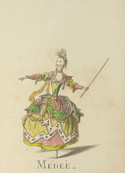 Medee (Medea) - example illustration of a ballet character