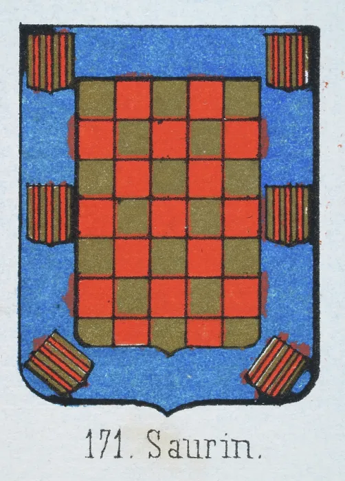 Framed Print : Medieval heraldry, Coat of arms, Shield with Checked, Gold, Red, Blue, Border, Spanish, Vintage illustration Framed Print : Medieval heraldry, Coat of arms, Shield with Checked, Gold, Red, Blue, Border, Spanish, Vintage illustration