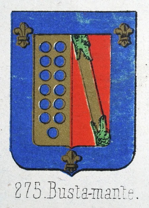 Framed Print : Medieval heraldry, Coat of arms, Shield with, gold, fleur de lis, blue, Spanish, Vintage illustration Framed Print : Medieval heraldry, Coat of arms, Shield with, gold, fleur de lis, blue, Spanish, Vintage illustration